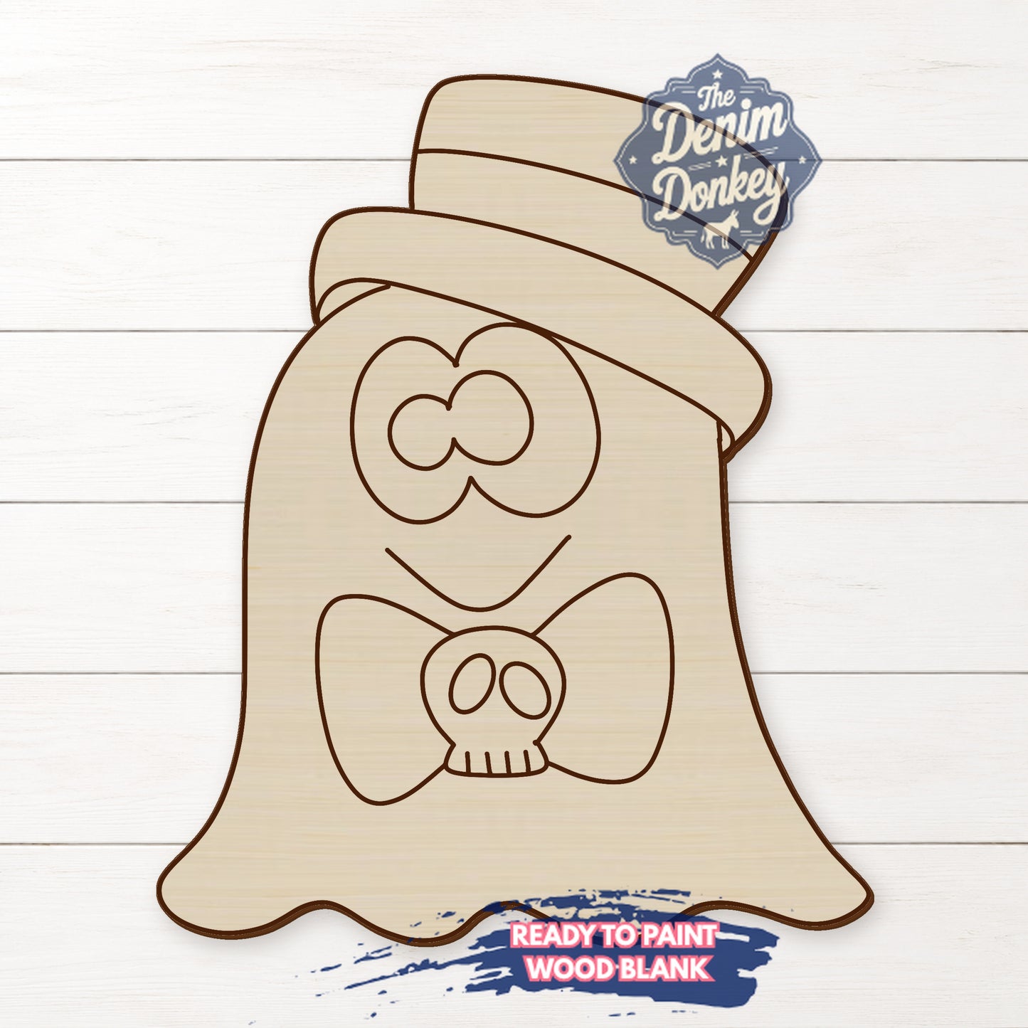 Boy Ghost Wood Blank