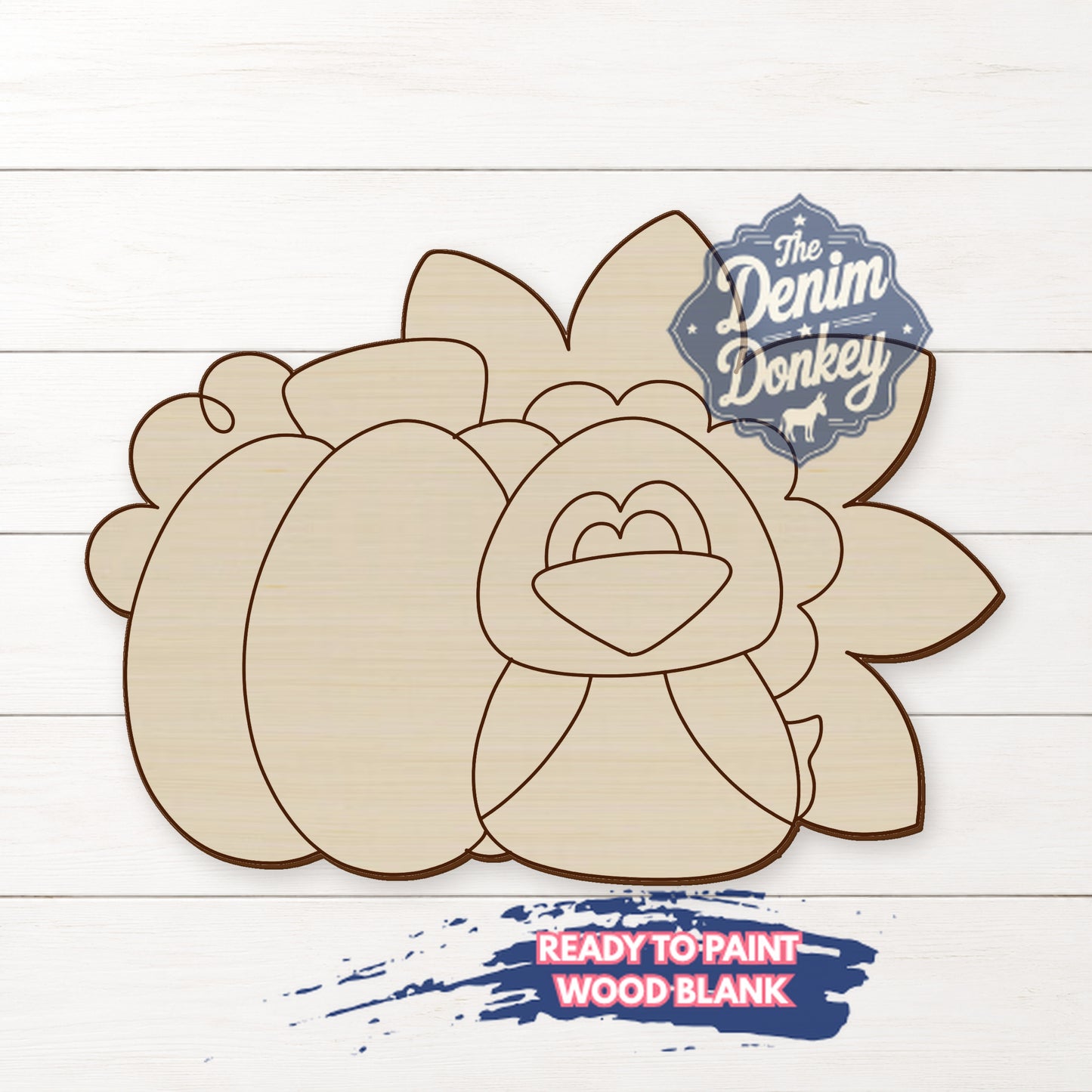 Crow Sunflower Wood Blank