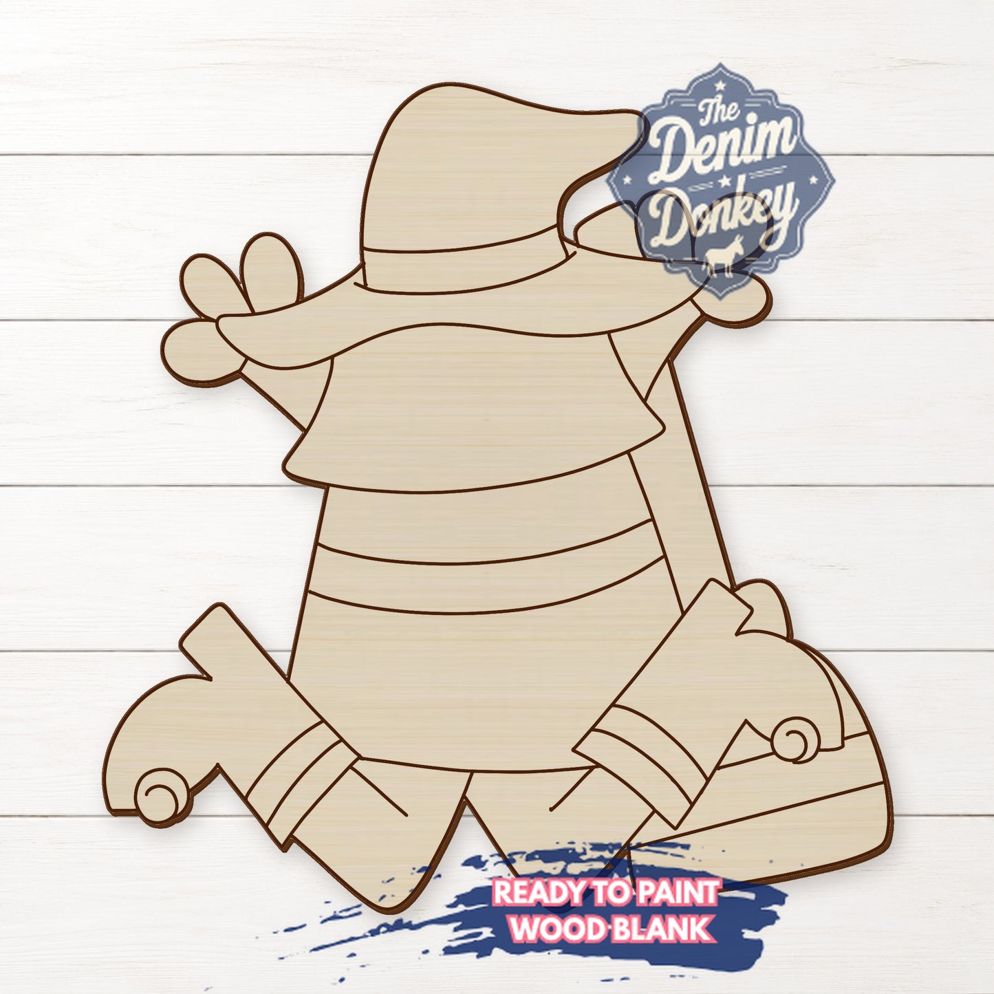 Witch Crash Wood Blank