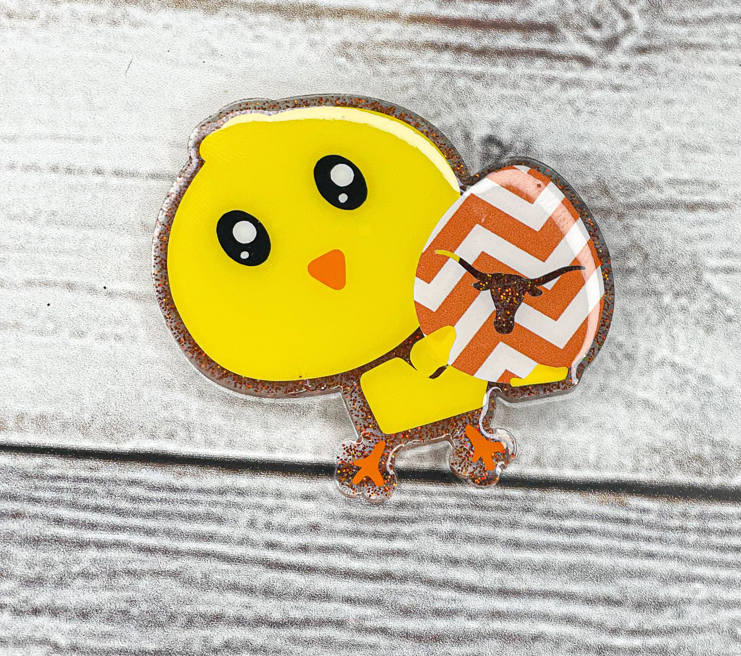 Easter Chick Badge Reel covers