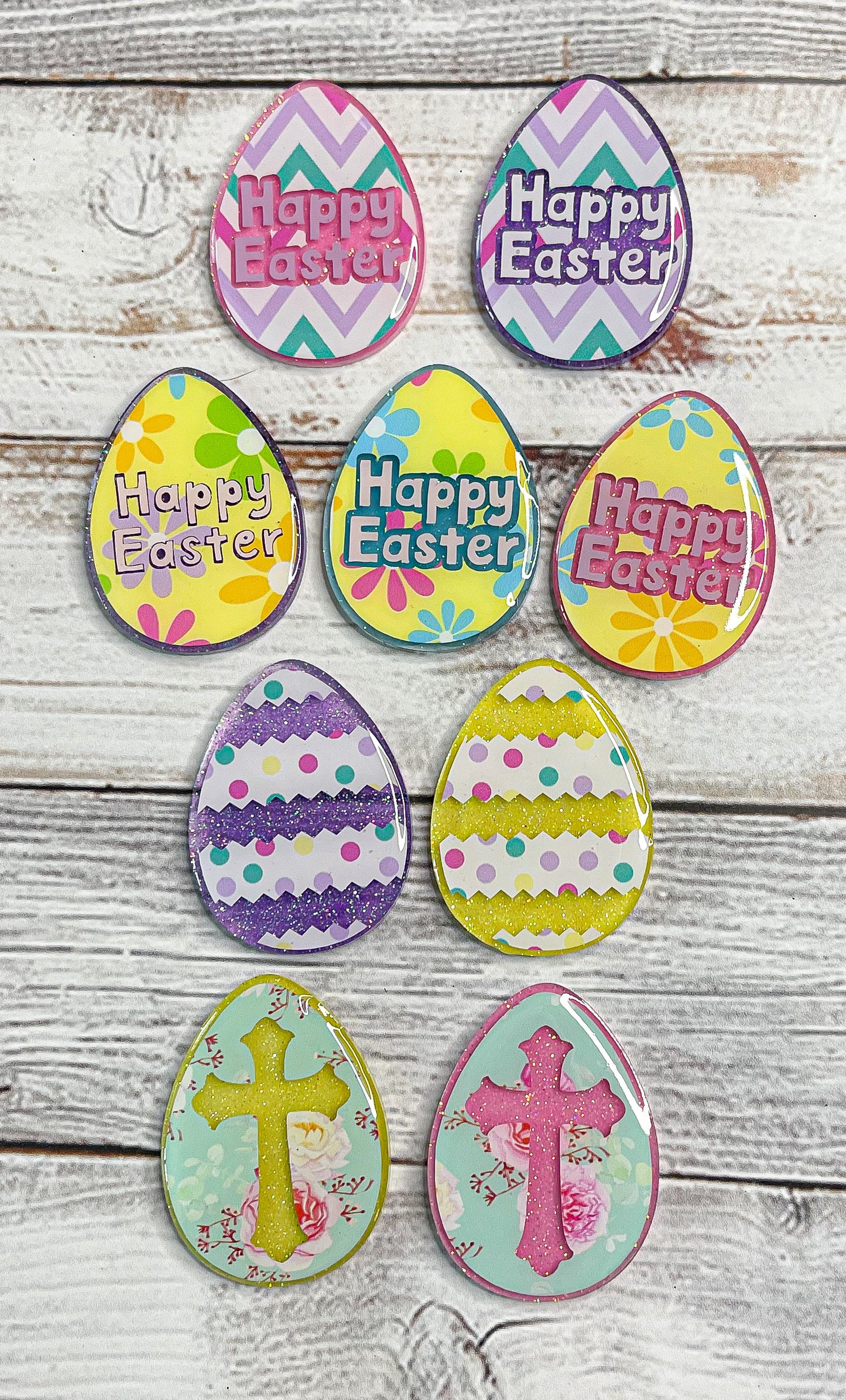 Easter Egg Badge Reel Covers