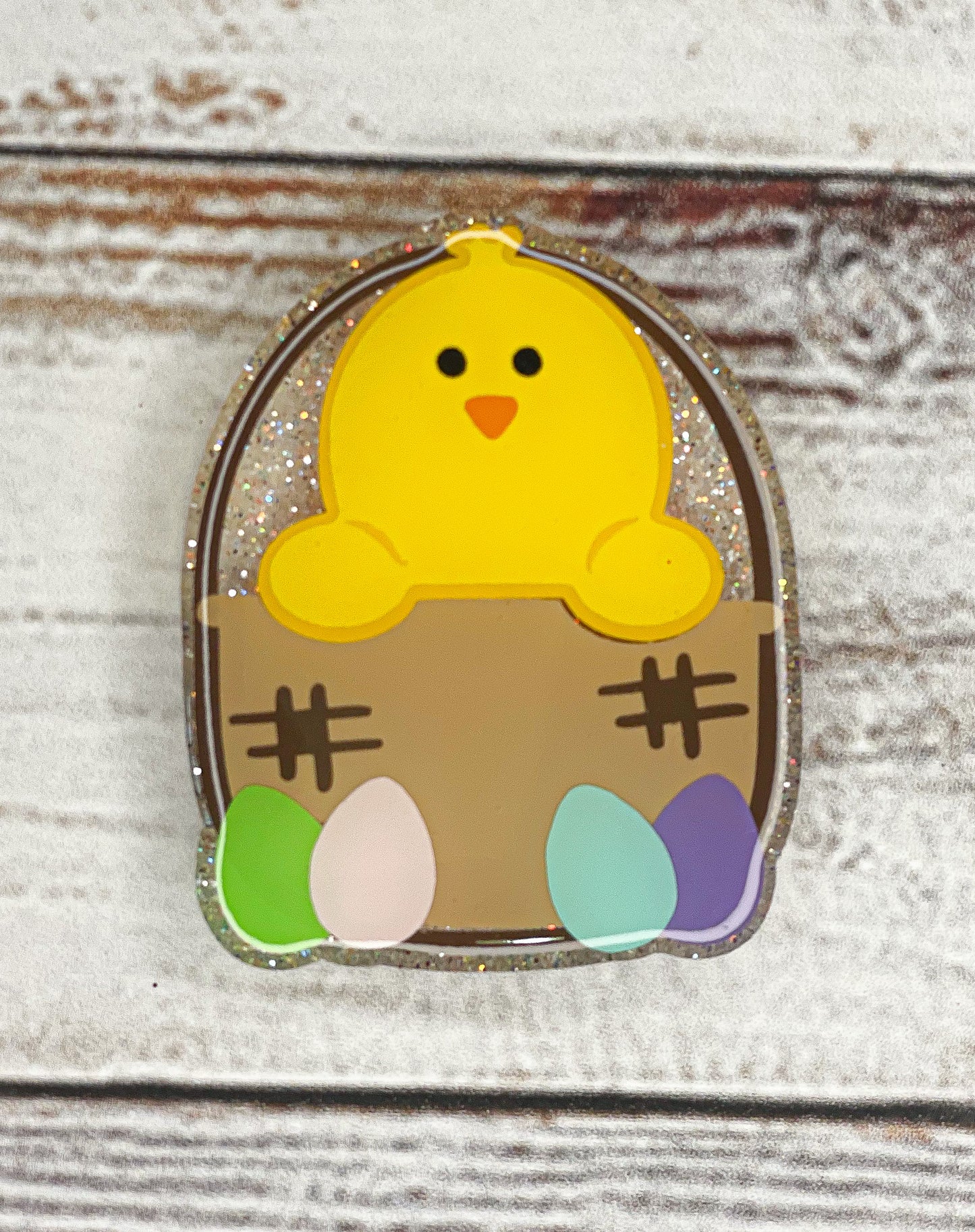 Easter Basket with Baby Chick