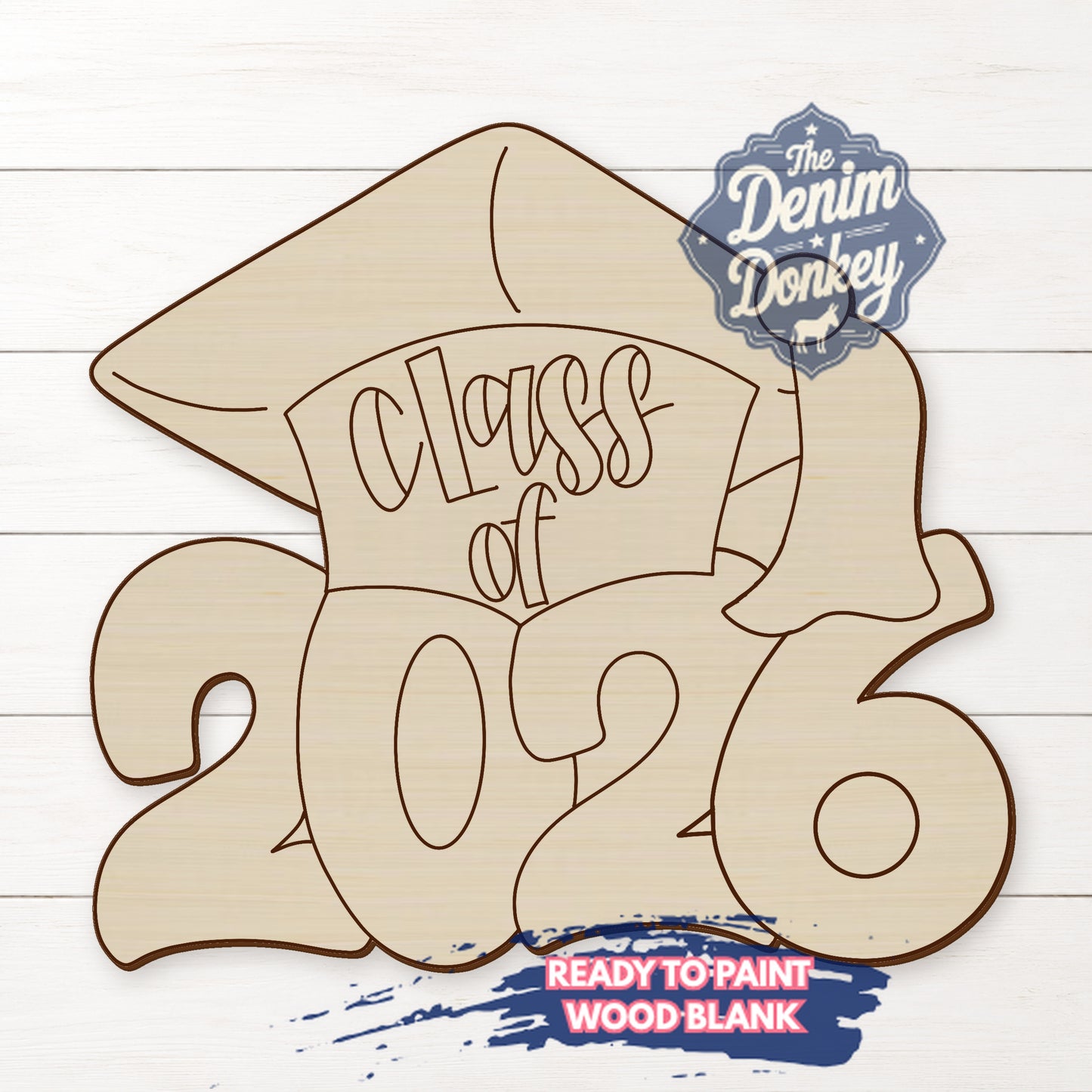 2026 Unfinished Wood Blank