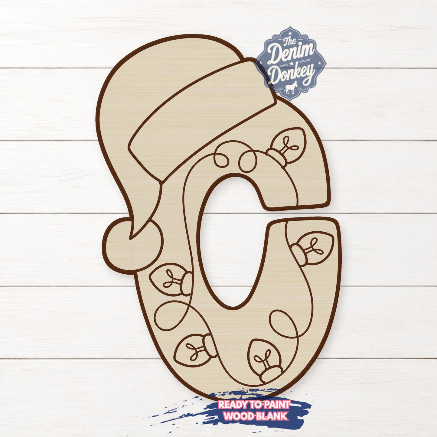 XOSugar Cookies Unfinished Wood Blank