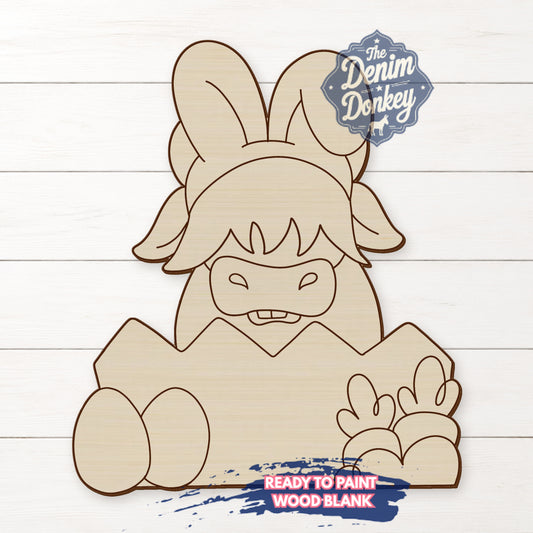 Easter Highland Unfinished Wood Blank