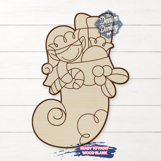 Elf Stocking