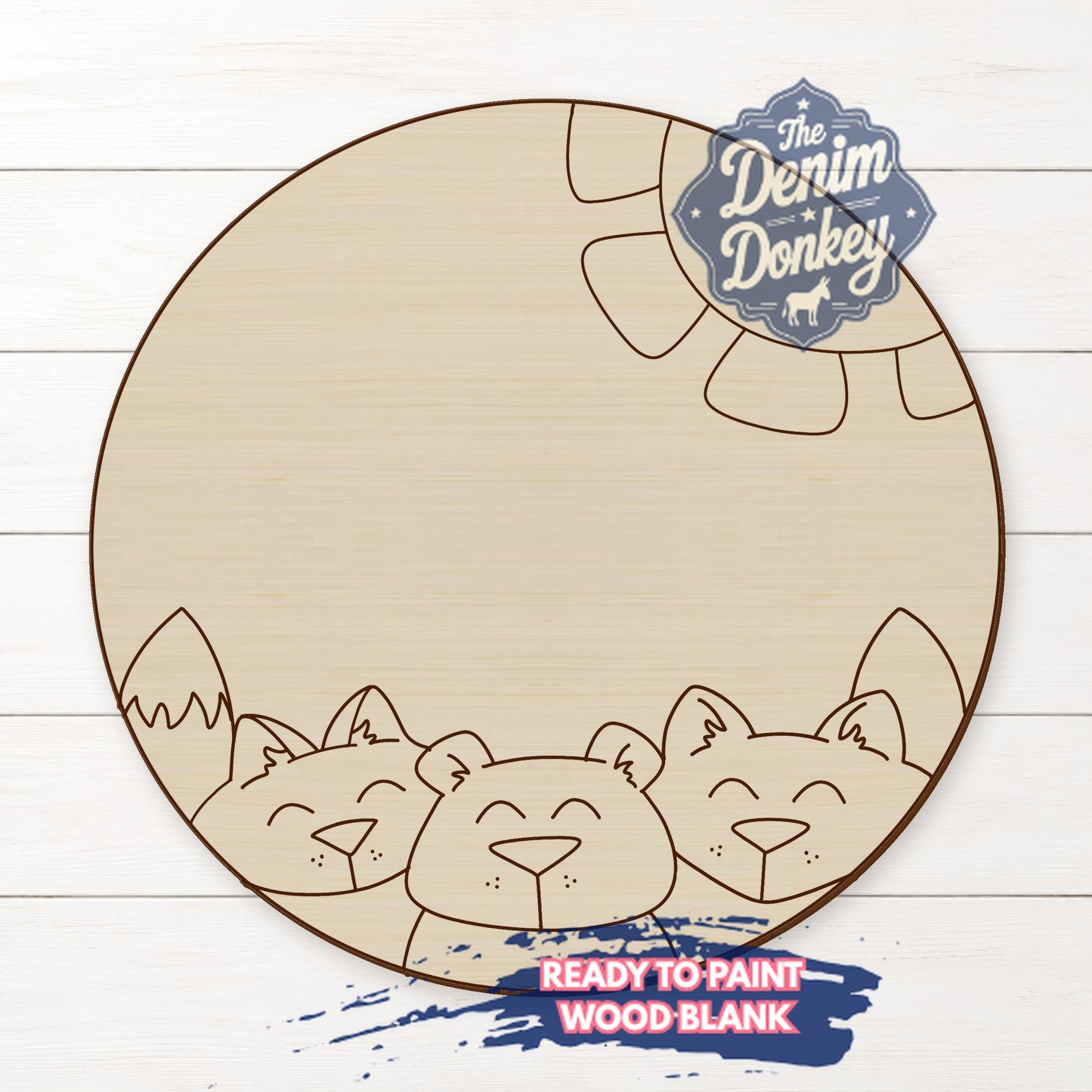 Forest Baby Unfinished Wood Blank
