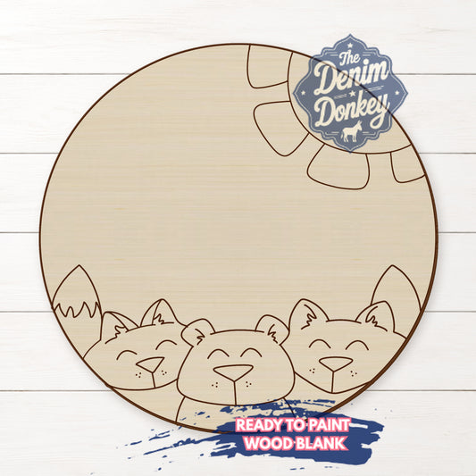 Forest Baby Unfinished Wood Blank
