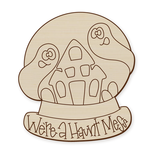 Halloween Ghost Wood Blank