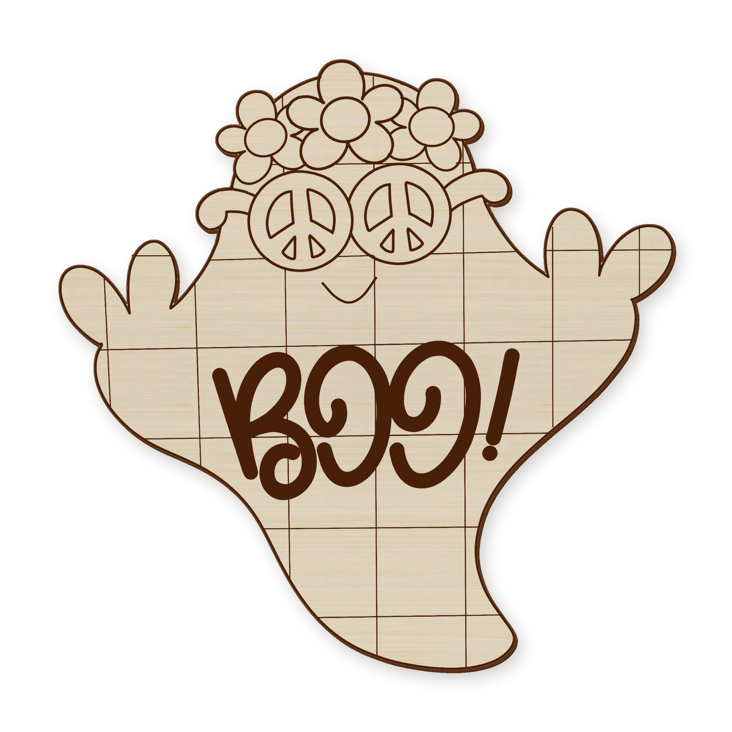 Hippy Ghost Wood Blank