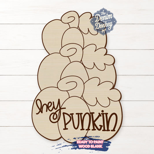 Pumpkin Stack Wood Blank