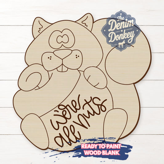 Squirrel Wood Blank