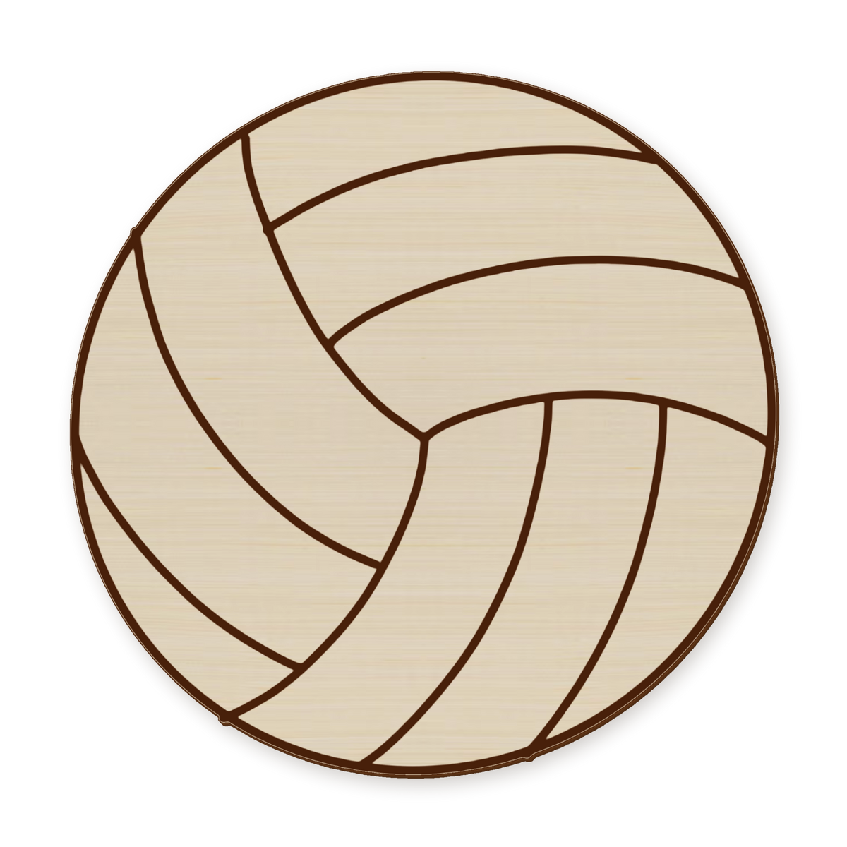 Volleyball Unfinished Wood Blank