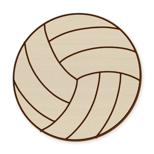 Volleyball Unfinished Wood Blank