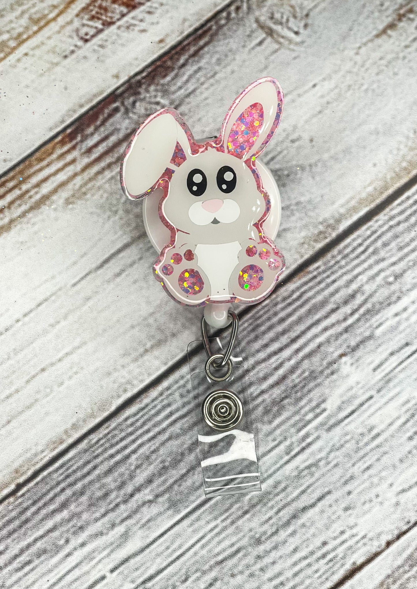 Bunny Badge Reel Cover